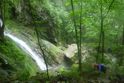 コウリン滝の巻き