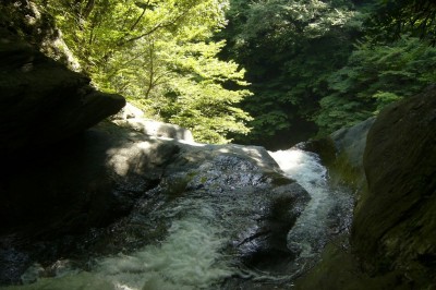 ６年前の女滝落ち口からの眺め