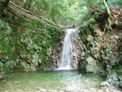 この滝が消えていた!!