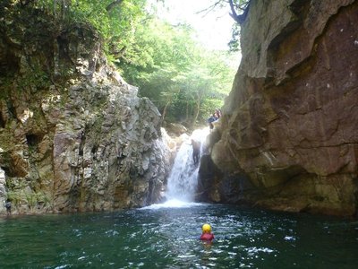 天狗滝ダイブ