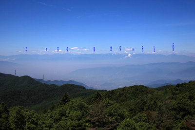 南アルプスのラインアップ