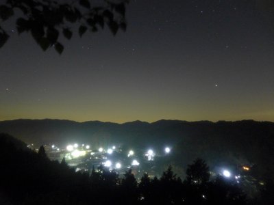 我がふるさとの夜景