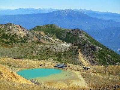 剣ヶ峰から二ノ池
