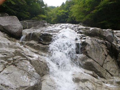 赤坂谷の斜滝