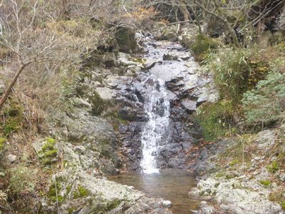 地池谷左俣小谷の取りつき