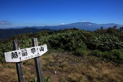 越前甲山にて