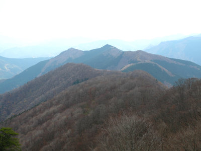 ツヅラ原尾とトガ尾