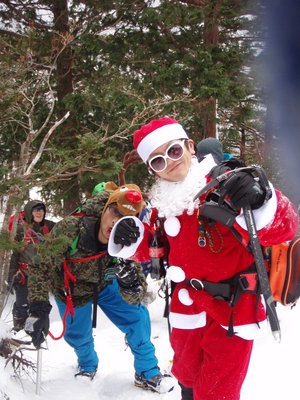 サンタ君とトナカイ