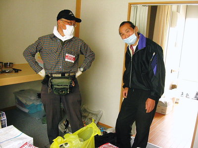 〇 住まいと食堂を失い、仮設住宅への引越しお手伝い