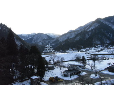 4年前の藤橋城付近