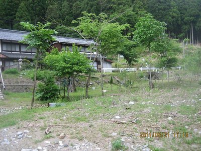 甲頭倉入口のおじいさんの家