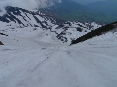 小カンクラから当面台地(昨年6月5日）