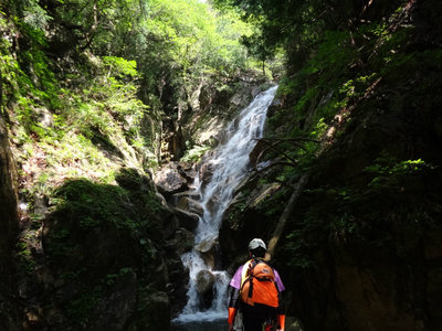 DSC02519.jpg (167.73 KiB) 閲覧された回数 4693 回 F4 百閒滝へのアプローチの滝