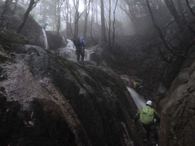 P1070178.jpg (64.14 KiB) 閲覧された回数 10200 回 雨とガスの中を黙々と登る