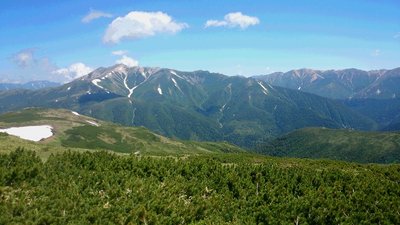 DSC_0097.jpg (181.27 KiB) 閲覧された回数 6694 回 彼女が撮った北ノ股稜線から薬師岳