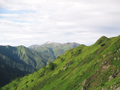 好いお天気だ、乗鞍さんも全開だな