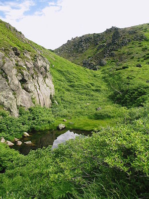 ココも火口なんだろうな