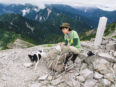 蓮華大下り、立山から縦走したんだよ。<br />好い想いだけ残せばいいノラー