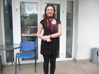 ルーマニアのホテルの愛想のよかったお姉さん