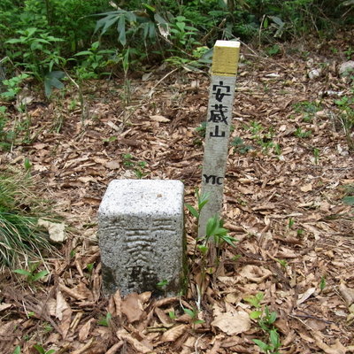 安蔵山頂