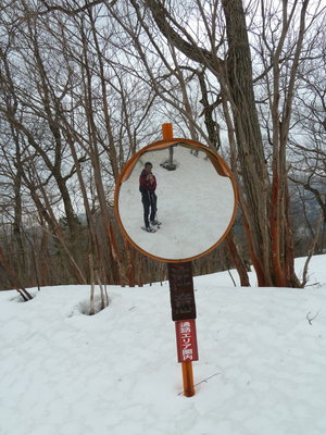 2年前のカーブミラー