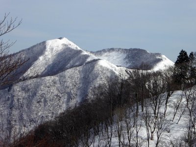 カルデラのような異形の花房山