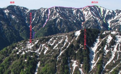 ２年前からの周到な計画、結局は緑色ラインに決まった。
