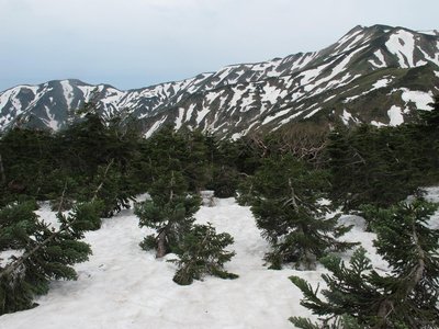 別山と三ノ峰
