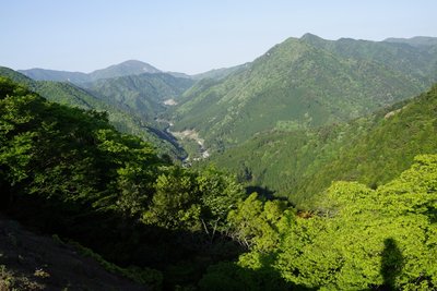 庭戸山から龍ヶ岳、水木野