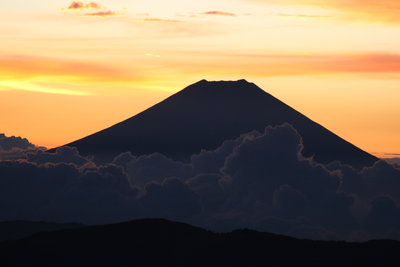 富士山 イザルヶ岳山頂から