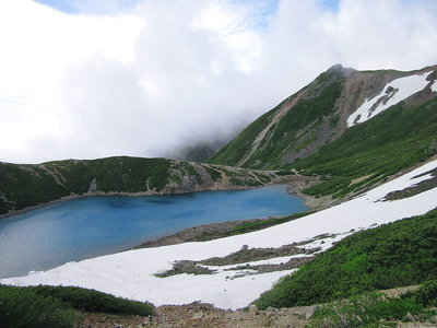 三の池から摩利天点山