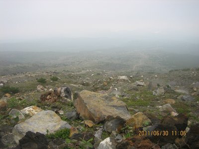 tokachi 025.jpg (183.82 KiB) 閲覧された回数 11618 回 雲の平分岐方向を見下ろす