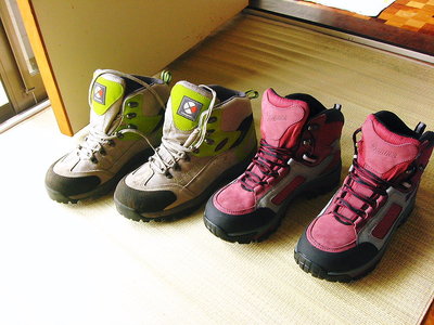 ● 夏山へ新調した、亮太朗に負けるだろうなあ。<br />　 亮26,0緑ちゃん24.5