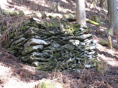 八幡社台座（中栃村）