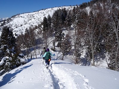護摩堂山が近づいてきました