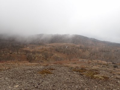 鈴北から日本庭園を望む