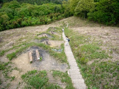 火床が続いている