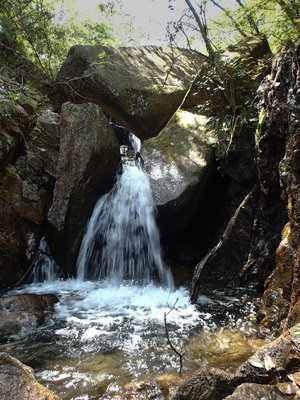 洞門の滝？