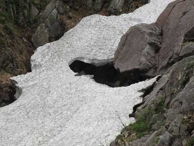 ぽっかりと穴が開いたね