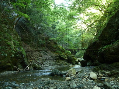 横谷川を代表する風景