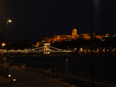 鎖橋と旧ブダ王宮