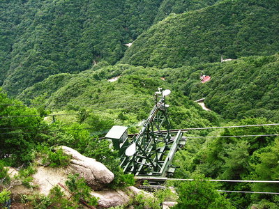 ● 中継点は上から来ると好いね