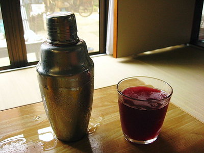 ● 紫蘇ジュース ブランデーカクテル、元気になるよ（＾＾）