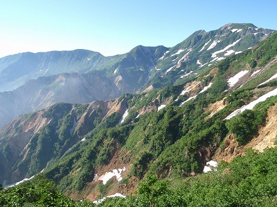 見返坂から山頂方面