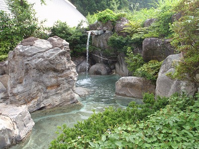 ｢天領」の露天風呂