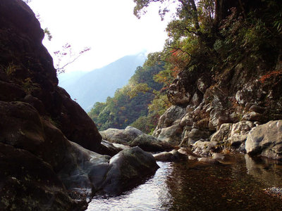 小木森滝落ち口