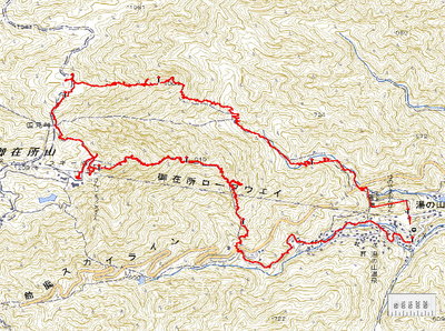 当日のトレース図