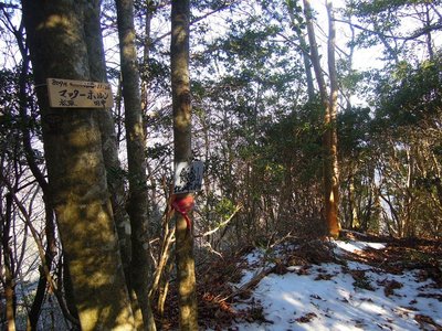 飯盛山８０９峰。<br />このおっちゃん(?)のゴミ、最近とみに多いなぁ。