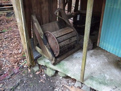 千歯こぎ。60年前に体験したなぁ～。