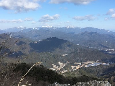 山頂からの展望